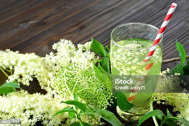 Elderflower Drink Stock Photo - Download Image Now - Blossom, Cocktail, Cold Temperature