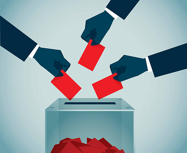 Election vector art illustration