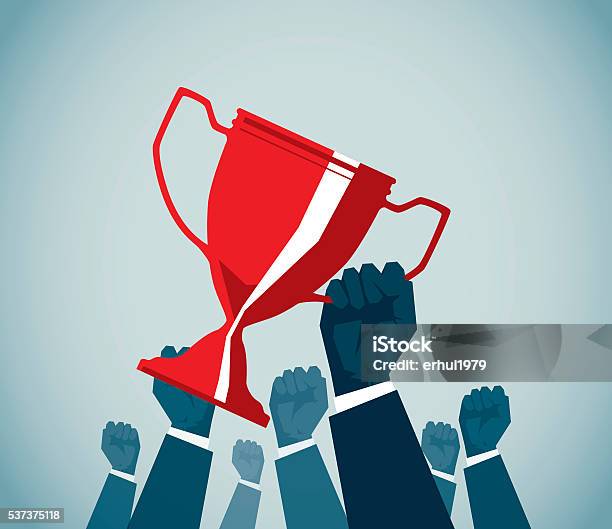 Winners Stock Illustration - Download Image Now - Trophy - Award, Success, Winning