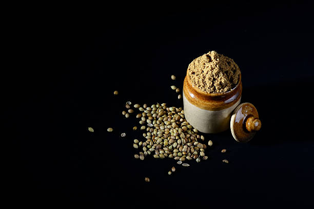 istock Coriander Powder and Coriander seeds 537375738