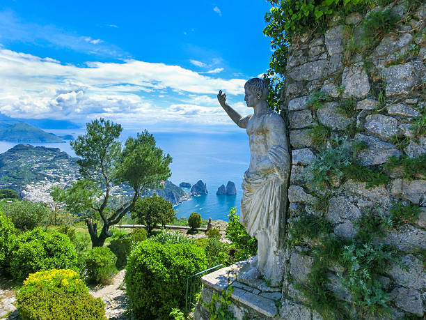 istock Beautiful view on the Capri Island, Italy 537381524