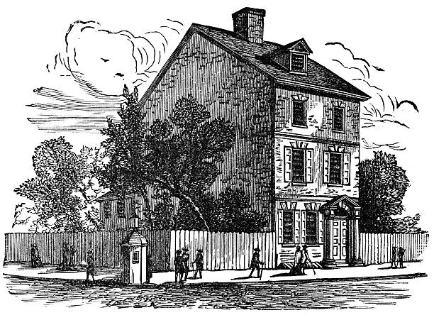 istock House in which the declaration of independence was written 537383239