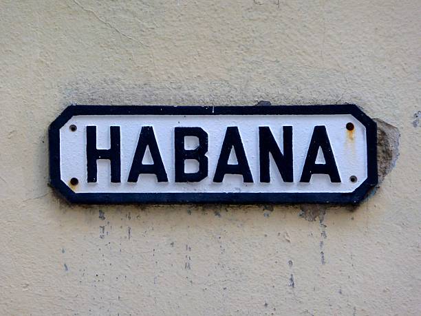 istock Habana Streetsign in Cuba 537383281