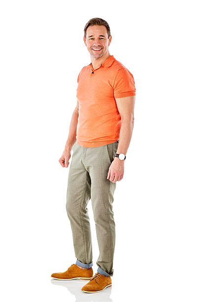 istock Handsome mature man in casuals standing confidently 537384138
