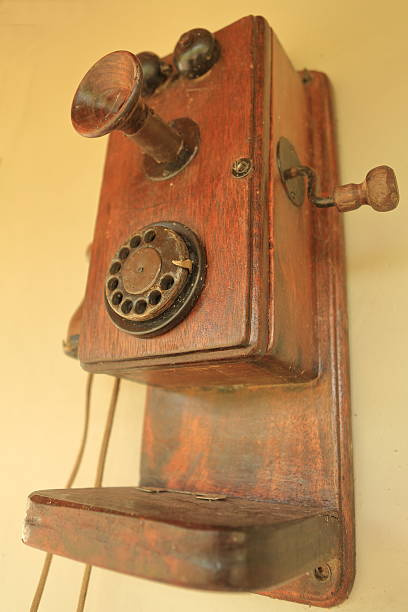 istock Antique Wood Telephone 537385285