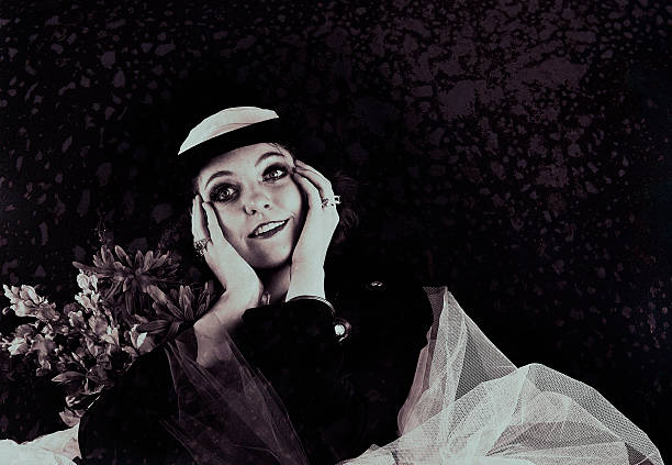 istock Woman wearing jacket and hat 537385311