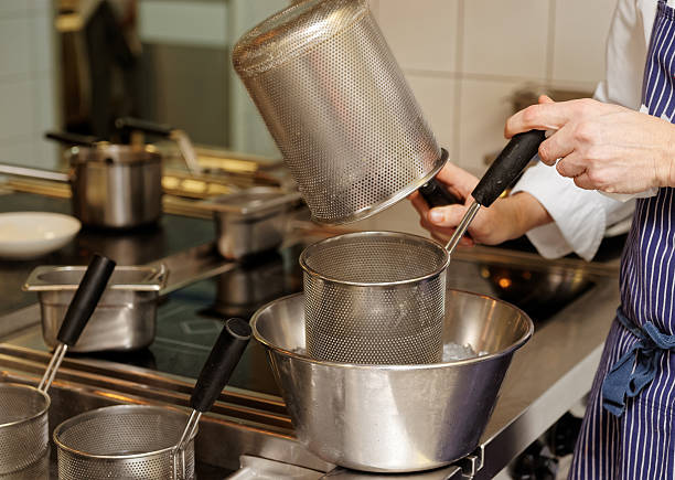istock Chef is cooking food in boiler 537385525