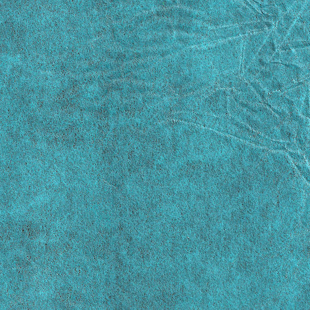 istock Crumpled blue grunge sheet. Wrapping paper texture. 537391824