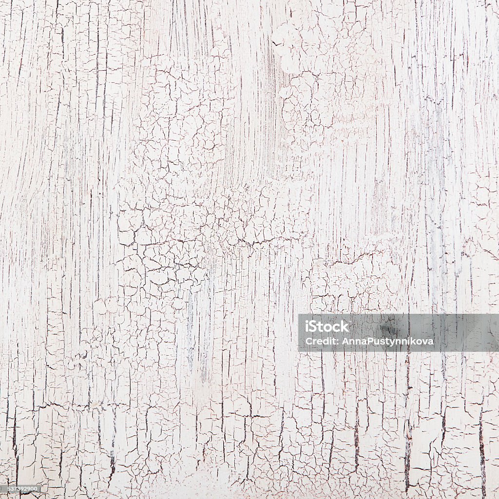 White wooden background with crackling effect High resolution Copy space White wooden background with crackling effect High resolution Copy space Top view Paint Stock Photo