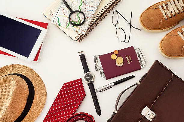 istock Business trip concept close up view 537396406