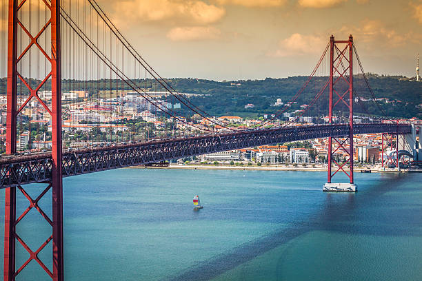 istock The 25 de Abril Bridge is a bridge connecting 537400390