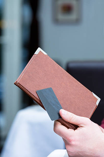 istock bill cover and credit card 537401655