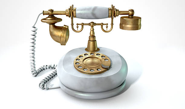 istock Vintage Marble Telephone 537403285