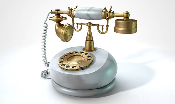 istock Vintage Marble Telephone 537403289