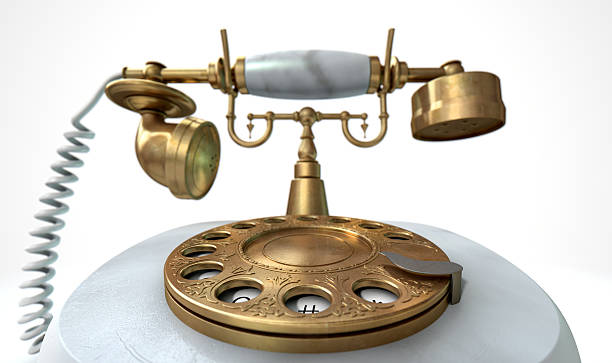 istock Vintage Marble Telephone 537403291