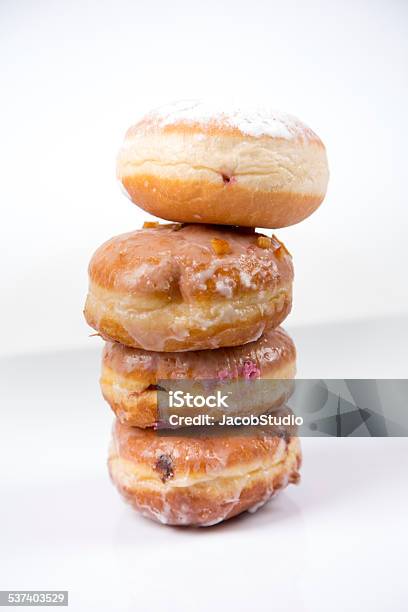 Fresh Isolated Donuts Stock Photo - Download Image Now - 2015, Adipose Cell, Ammunition
