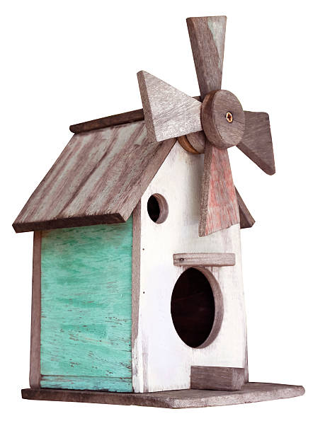 istock Wooden bird house 537403733