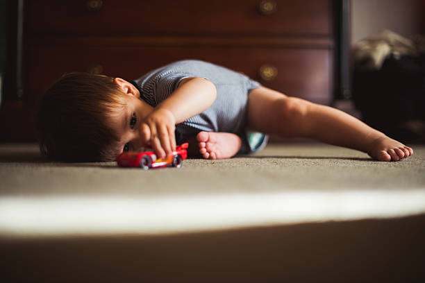 istock Playing with toy cars 537404584