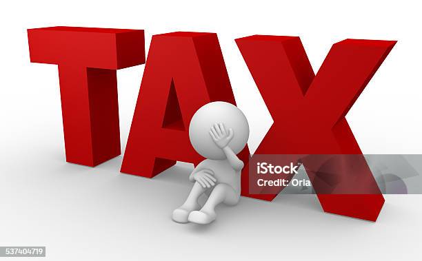 Tax Stock Photo - Download Image Now - 2015, Adult, Business