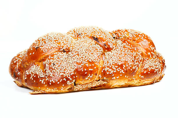 The sabbath challah The sabbath challah isolated on white background judiaca stock pictures, royalty-free photos & images