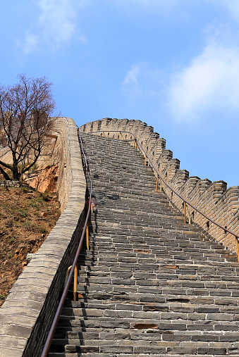 Great Wall of China in Spring, in Beijing