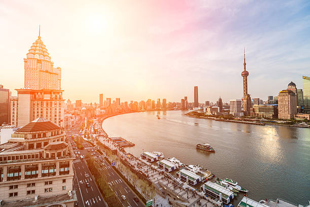 istock shanghai in a beautiful dusk 537408826