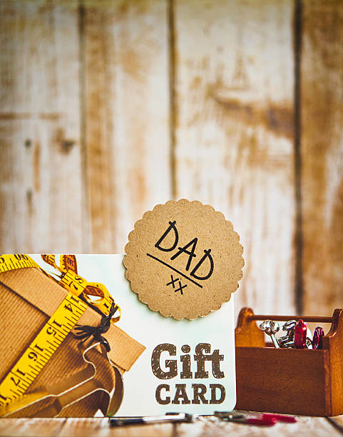 istock Gift card for DIY dad for birthday or Father's Day 537410684