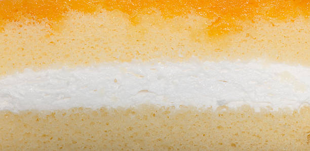 istock fios de ovos, angel hair cake texture, orange cake background 537411288