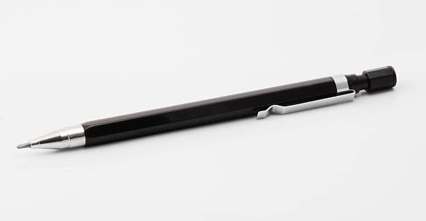 istock black mechanical pencil isolated on white, reuse pencil 537411354