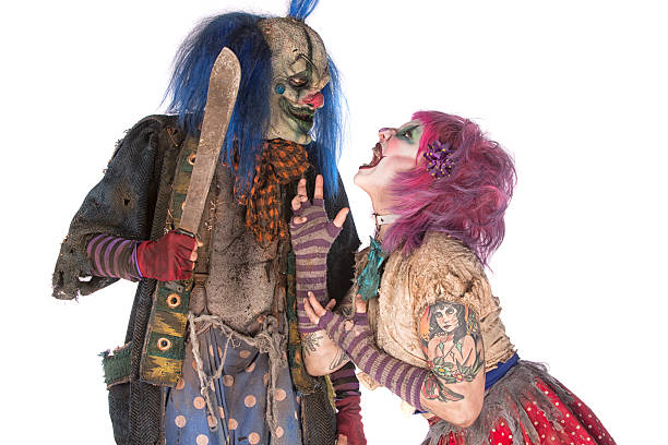 istock Creepy Clown Couple Relationship 537413612