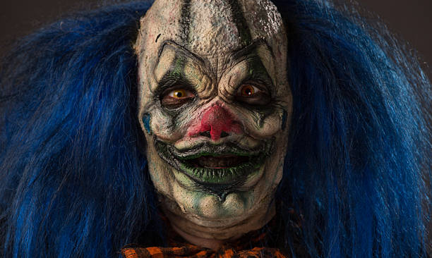 istock Creepy Clown Portrait 537413842
