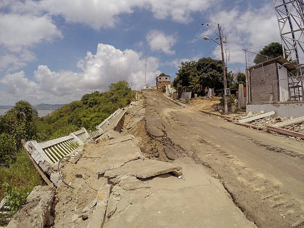 istock Cracked Bridge After The Earthquake In Ecuador 537414116