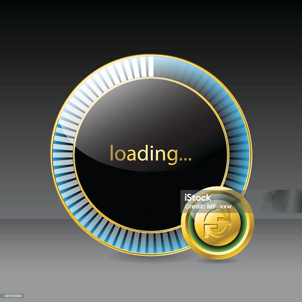 Loading Screen Web Design Website Loading Screen Stock Illustration - Download Image Now - Arts ...