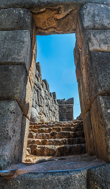 istock Ancient Inca ruins - Sacsayhuaman near Cusco, Peru 537422640