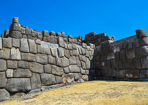 istock Incredible Inca stone wall in Sacsayhuaman near Cusco, Peru 537422680