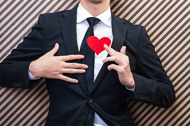 istock Businessman to have a heart 537422876