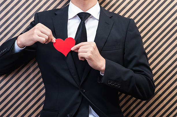 istock Businessman to have a heart 537422992
