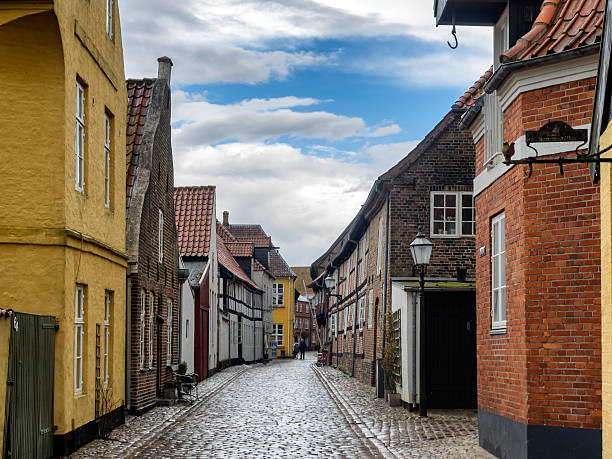istock Homes on cobbled streets in Ribe, Denmark 537424682