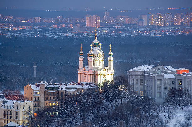 istock St. Andrew's Church in Kyiv 537436165