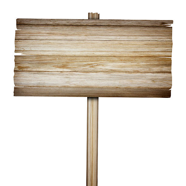 istock wooden sign isolated on white background 537436475