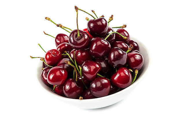 istock Ripe sweet cherries in a bowl. 537437652