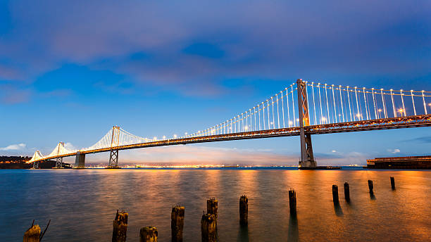 istock San Francisco-Oakland Bay Bridge at sunset 537438201