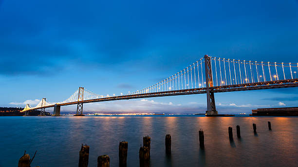 istock San Francisco-Oakland Bay Bridge at sunset 537438203