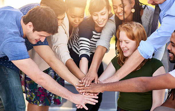 istock The team in high spirits 537439246