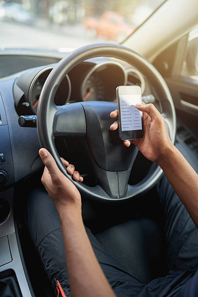 istock Texting and driving…an accident waiting to happen 537439634