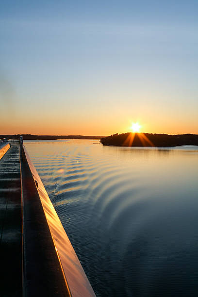 istock View from the ferry to the sunset 537439648