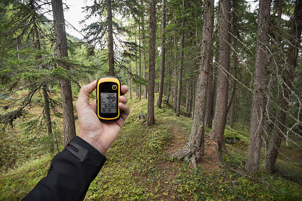 istock finding the right position in the forest via gps 537441722