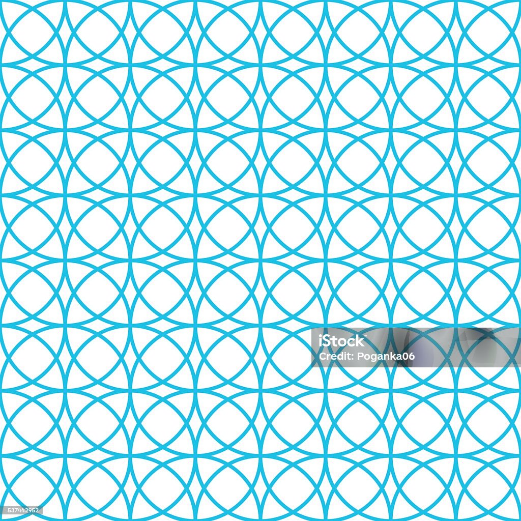 Arab Shape Pattern Arabic Seamless Pattern The Geometric Shape Stock Illustration ...