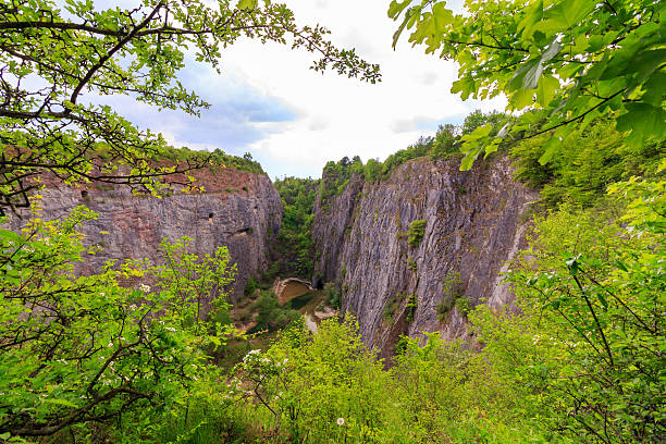 istock Old lime quarry, Big America (Velka Amerika), Czech Republic 537445398