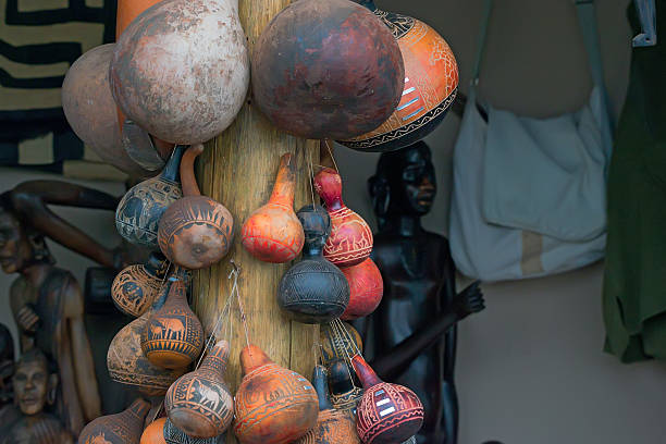 istock Variety of African souvenirs 537446552